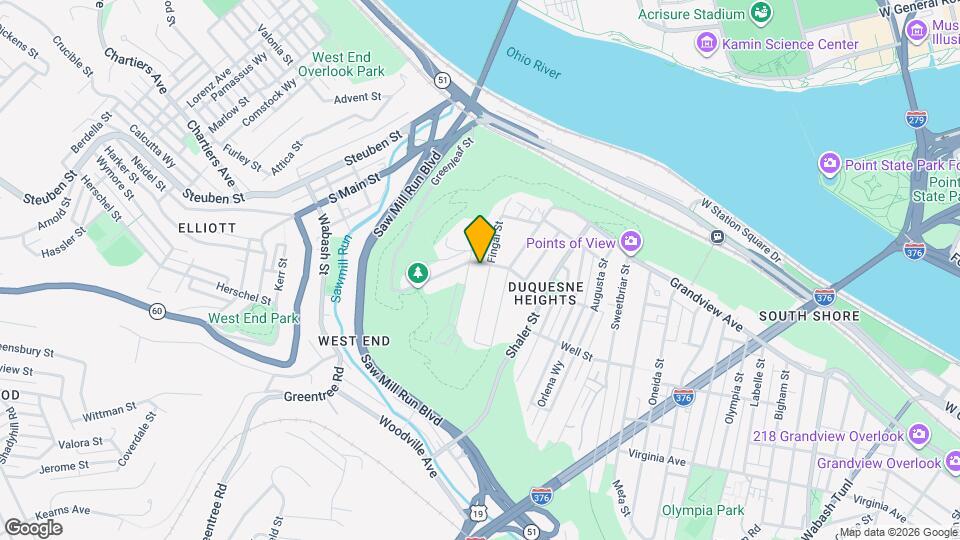 304 Fingal St Map and Location Details