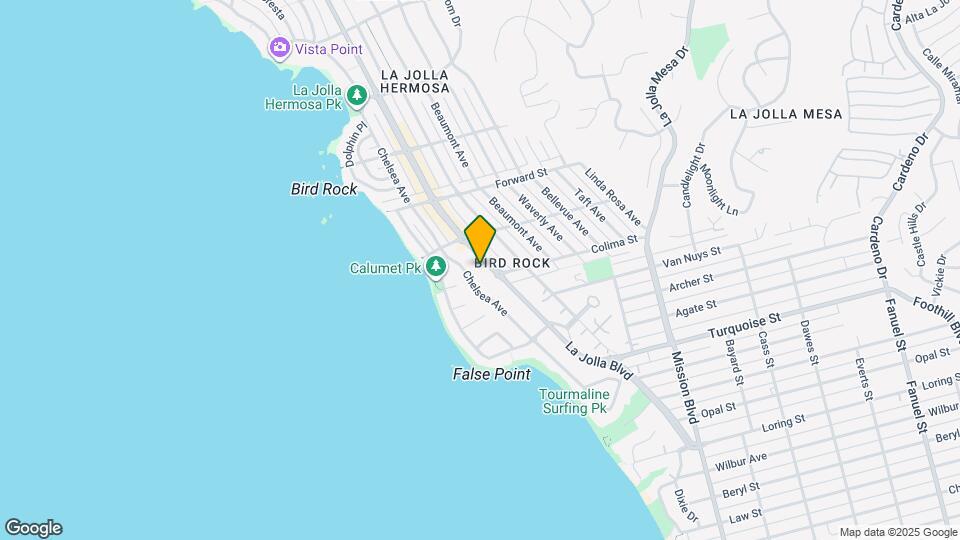 5448 La Jolla Blvd Map and Location Details