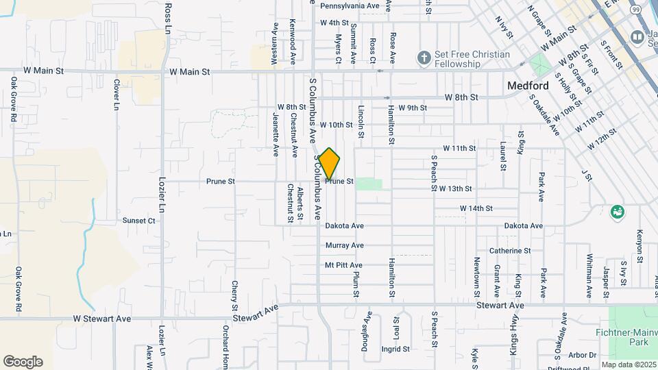 1405 Prune St Map and Location Details
