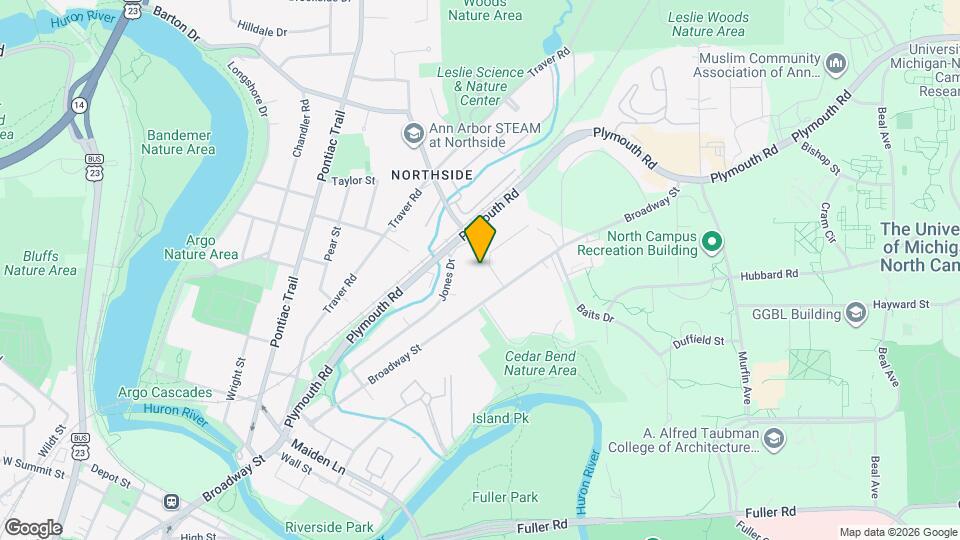 1633 Leaird Dr Map and Location Details