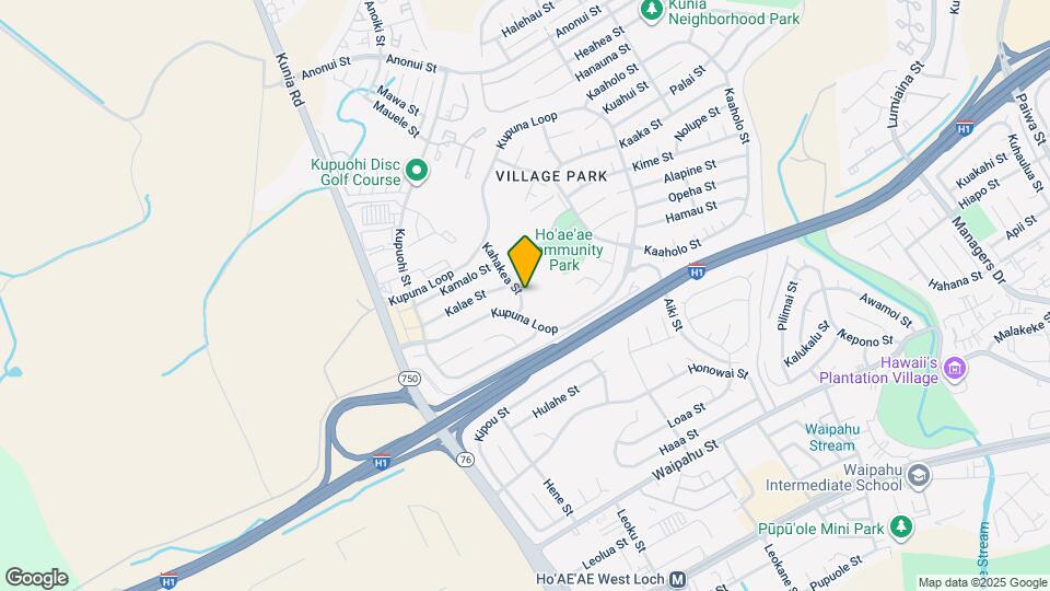 94-615-615 Kahakea St Map and Location Details