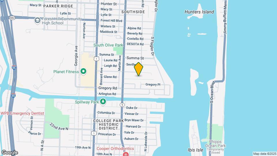 205 Rutland Blvd Map and Location Details