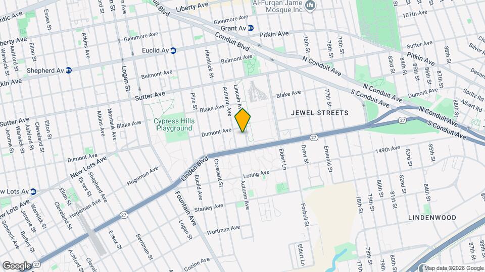 776 Lincoln Ave Map and Location Details