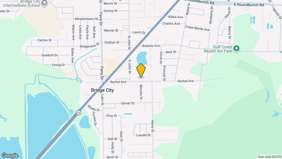 345 Rachal Ave Map and Location Details