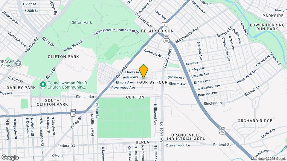3400 Elmora Ave Mapa y Detalles de la Ubicación