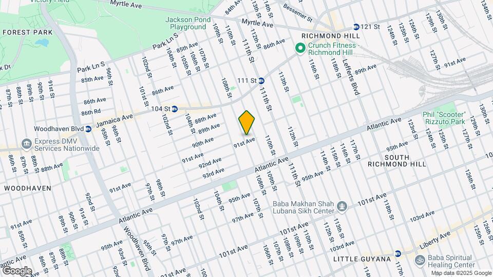 108-01 91st Ave Mapa y Detalles de la Ubicación