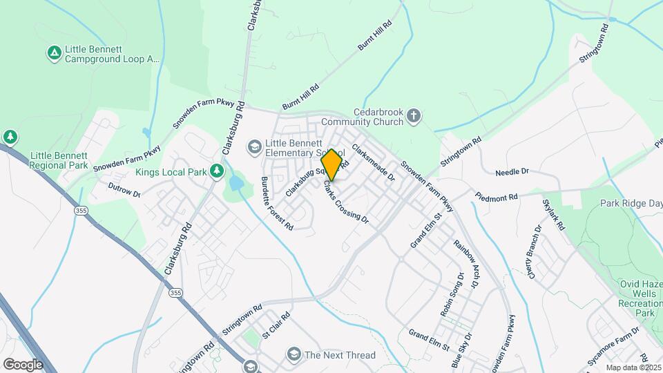 12817 Clarks Crossing Dr Map and Location Details