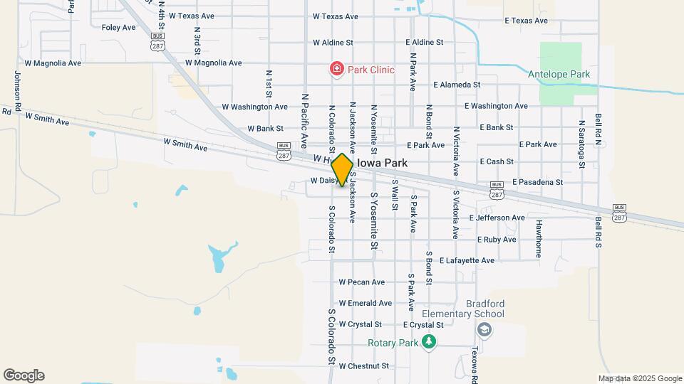 306 W Poe St Map and Location Details