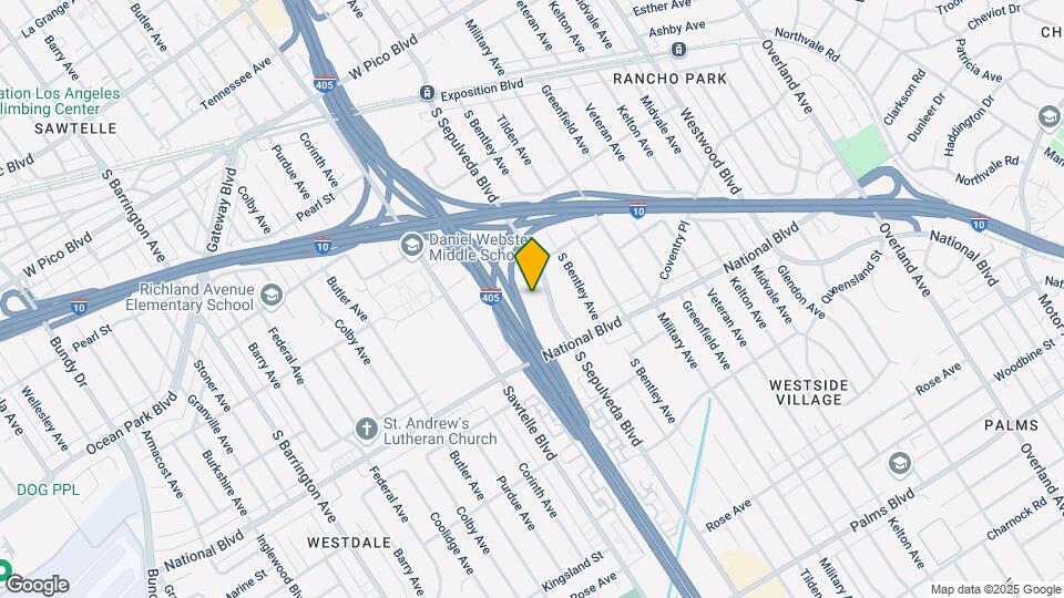 Westwood Villa Mapa y Detalles de la Ubicación