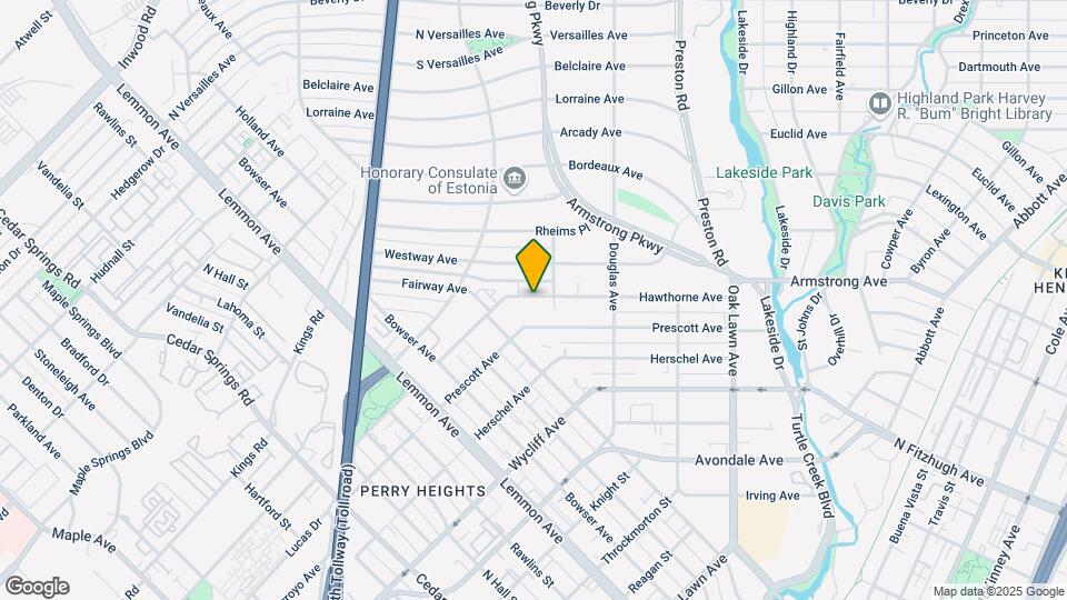 3922 Hawthorne Ave Mapa y Detalles de la Ubicación