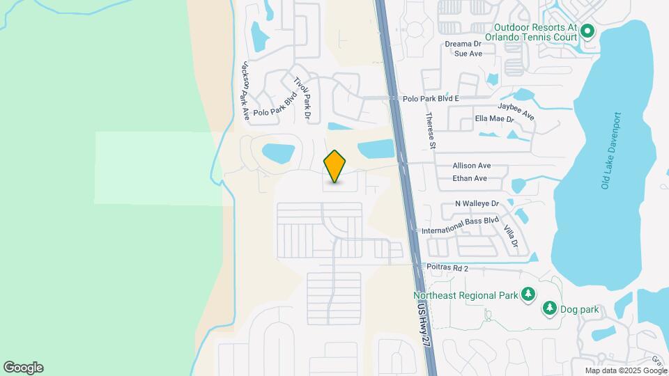 825 Washington Palm Loop Map and Location Details