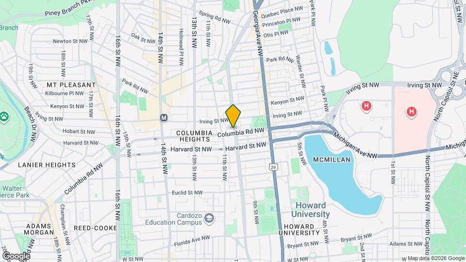 3014 Sherman Ave NW, Unit 1 Map and Location Details