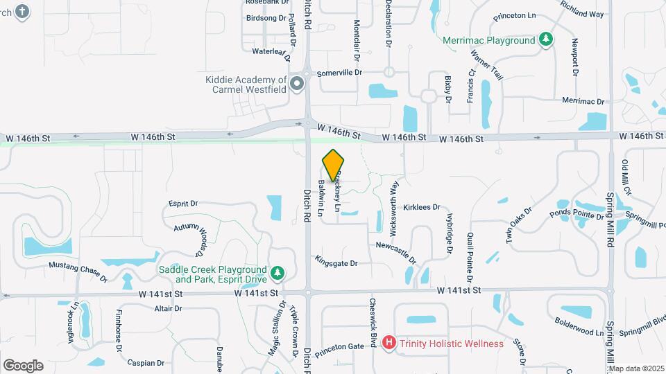 14520 Brackney Ln Map and Location Details
