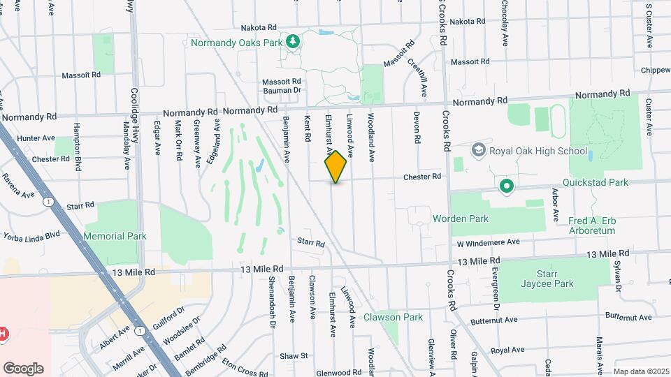 3712 Elmhurst Ave Map and Location Details
