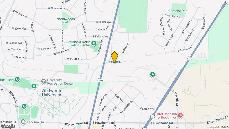 214 E Elcliff Rd Map and Location Details