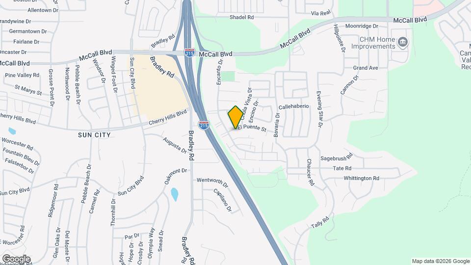 27219 El Puente St Map and Location Details