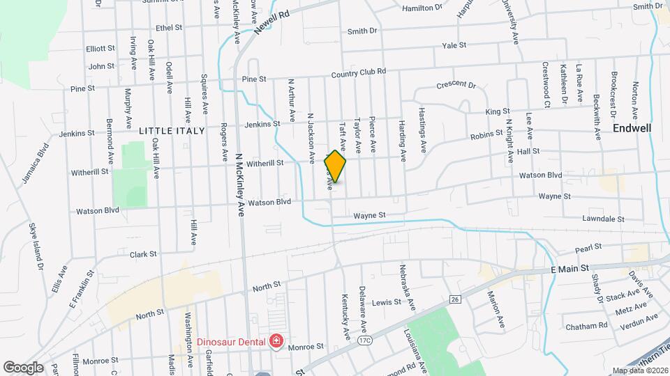 106 Hayes Ave Map and Location Details