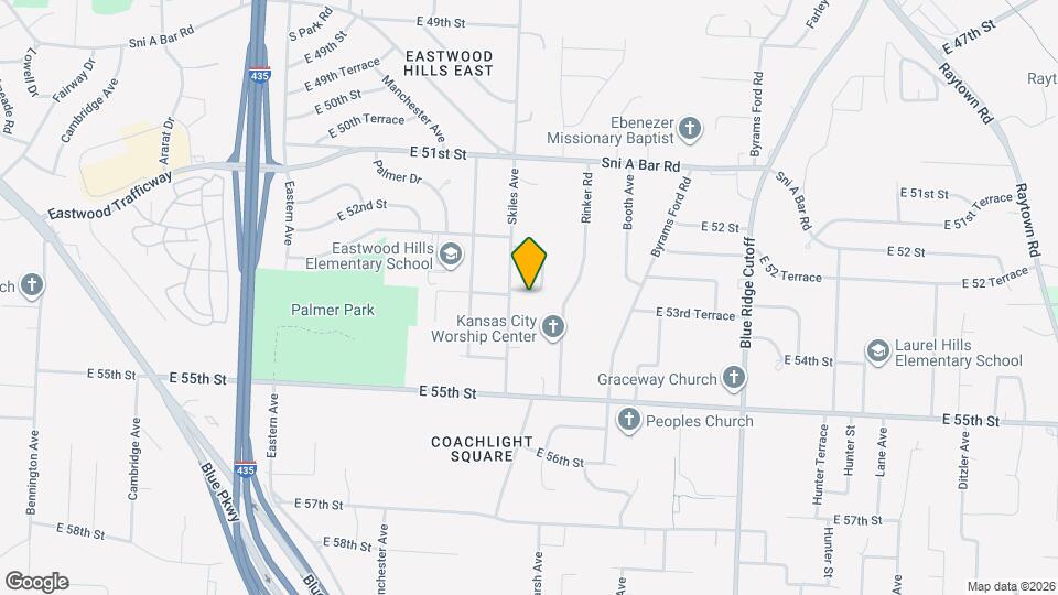 8203 E 53rd St Map and Location Details