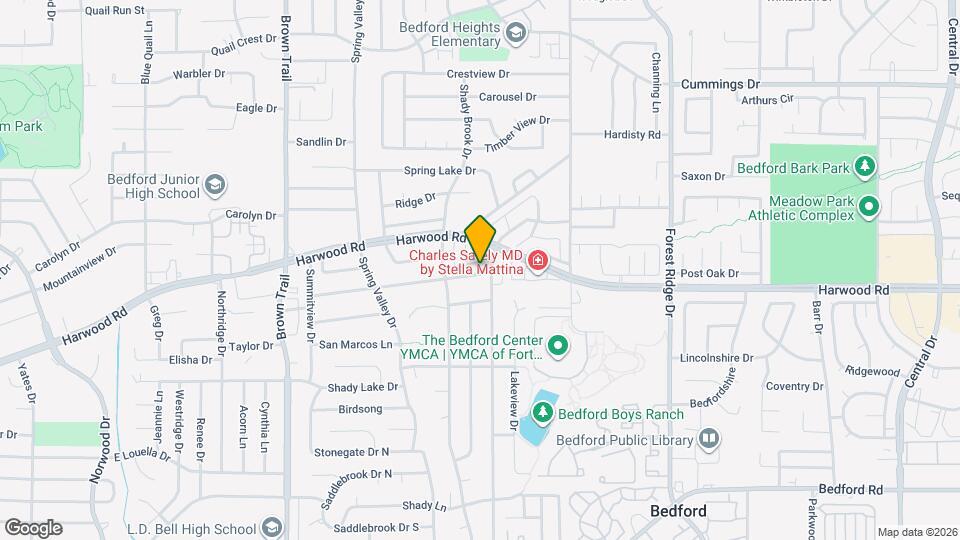 1105 Springdale Rd Map and Location Details