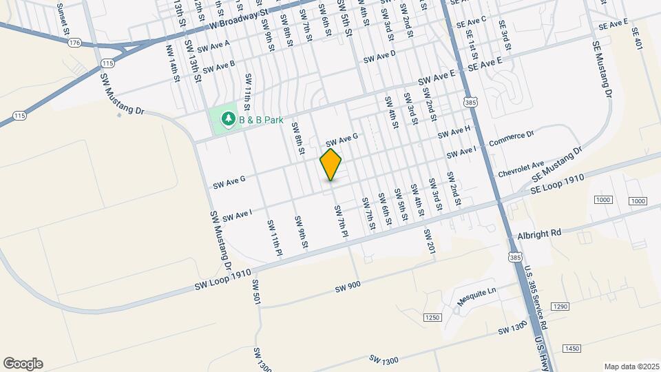 730 SW 7th Pl Map and Location Details