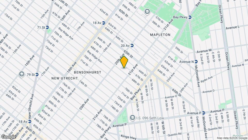 2053 68th St, Unit 2R Map and Location Details