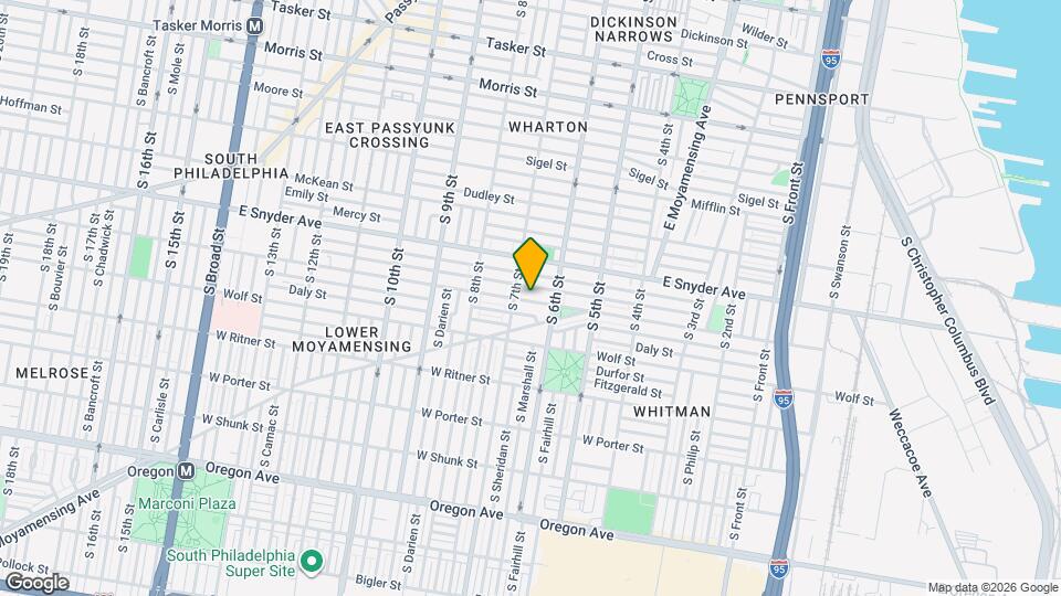 629 Jackson St Map and Location Details