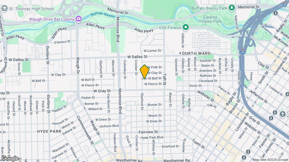 1413 Stanford St Map and Location Details