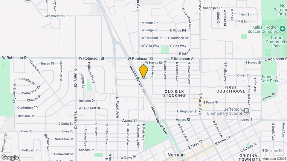 230 W Himes St Mapa y Detalles de la Ubicación
