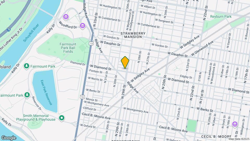 2905 W Diamond St Mapa y Detalles de la Ubicación