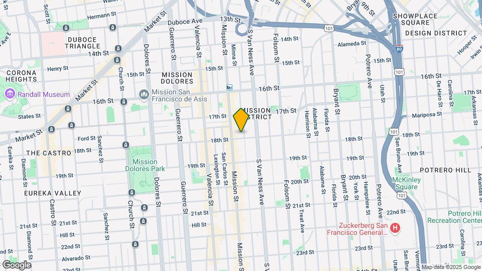 3360 18th St Mapa y Detalles de la Ubicación