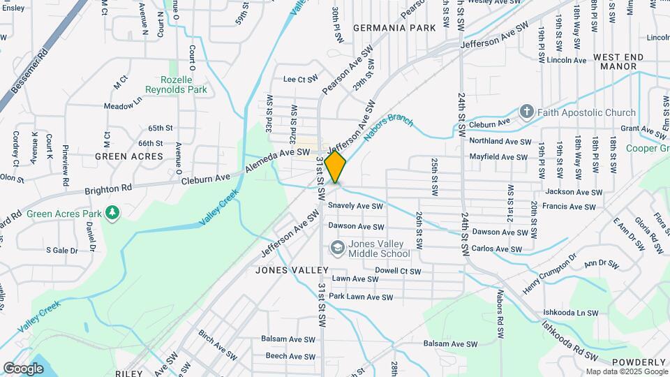 1644 30th St SW Map and Location Details