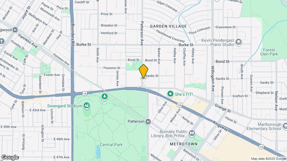 5652 Patterson Ave Map and Location Details