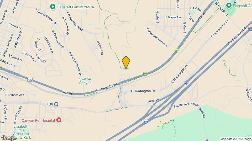 1650 Ponderosa Pkwy Map and Location Details