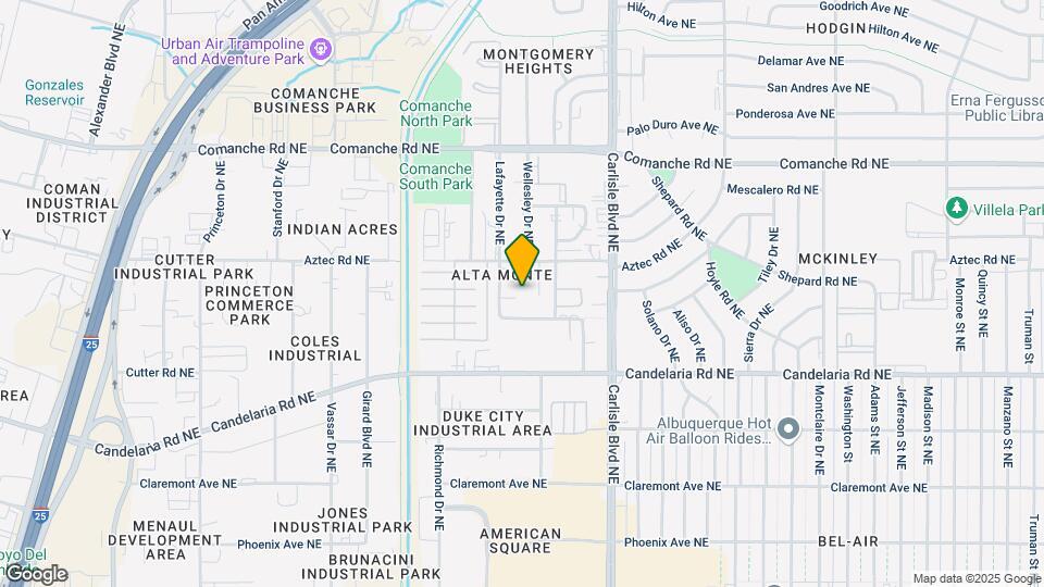 3209 Alta Monte Ct NE Map and Location Details