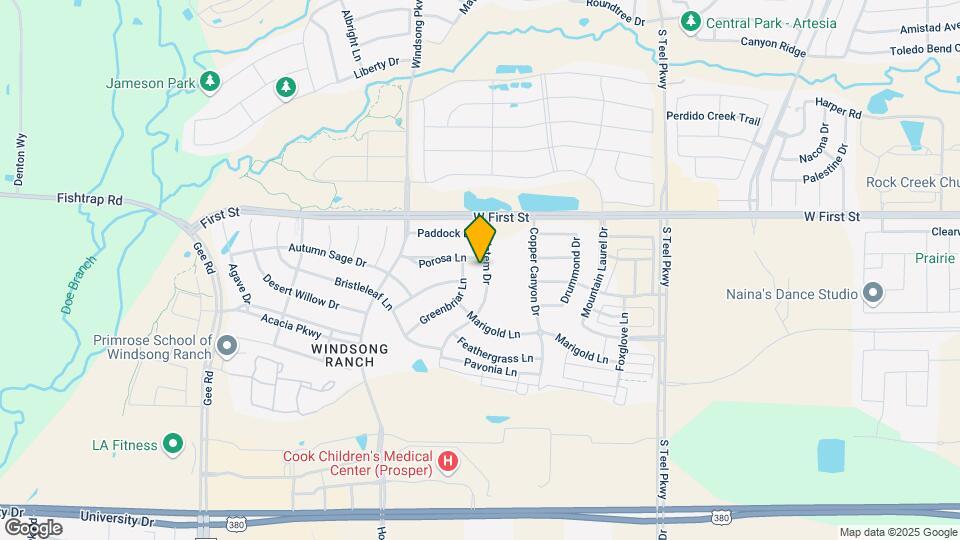830 Redstem Dr Map and Location Details