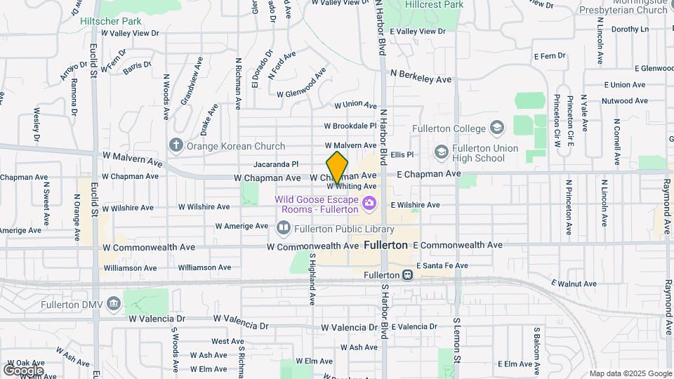 216 W Whiting Ave Map and Location Details