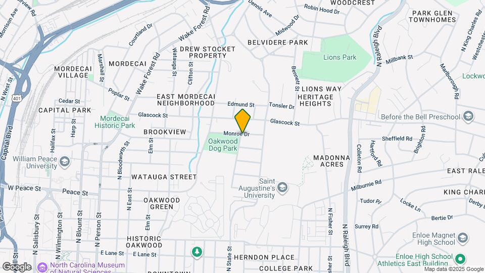 700 Monroe Dr Map and Location Details