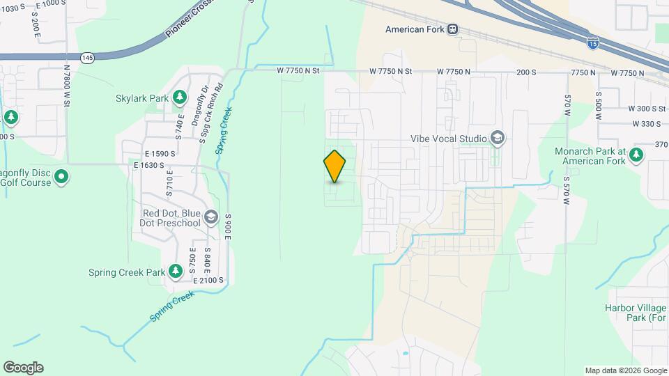 502 S 1140 W Map and Location Details