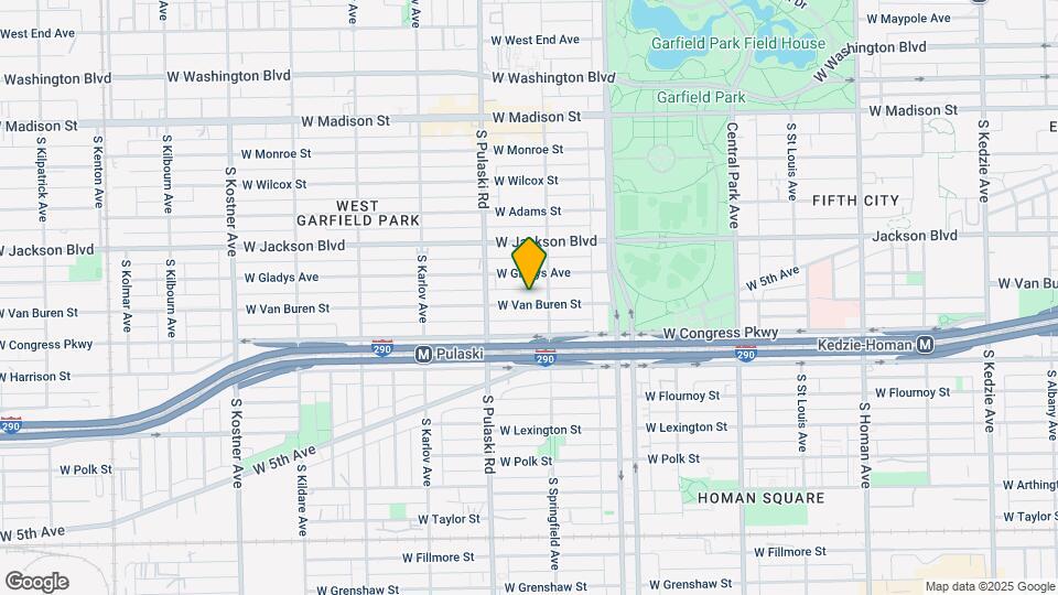 3918 W Van Buren St Map and Location Details