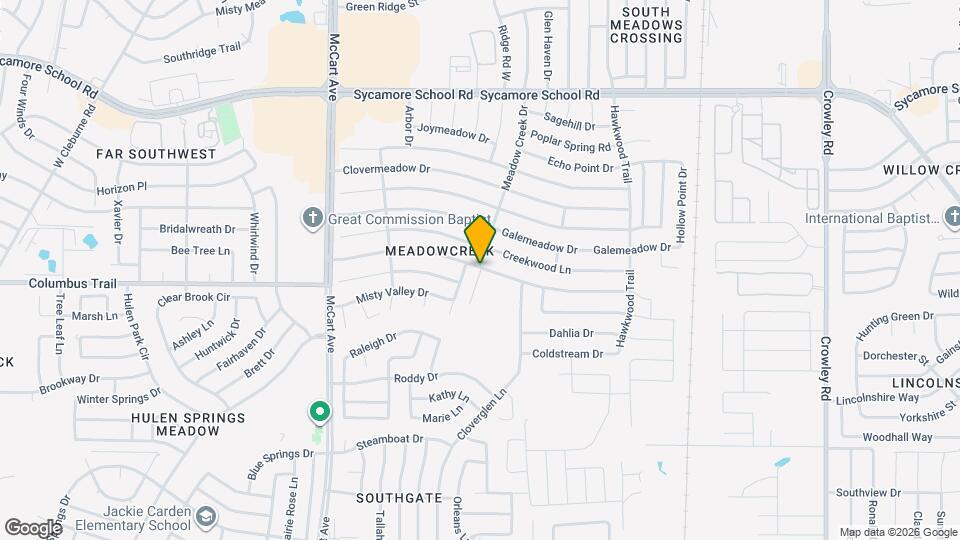 2753 Ctr Crk Ln Map and Location Details