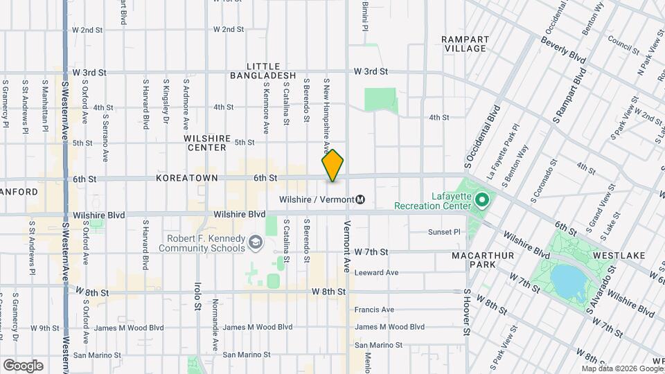 618 S New Hampshire Ave, Unit 618 Map and Location Details