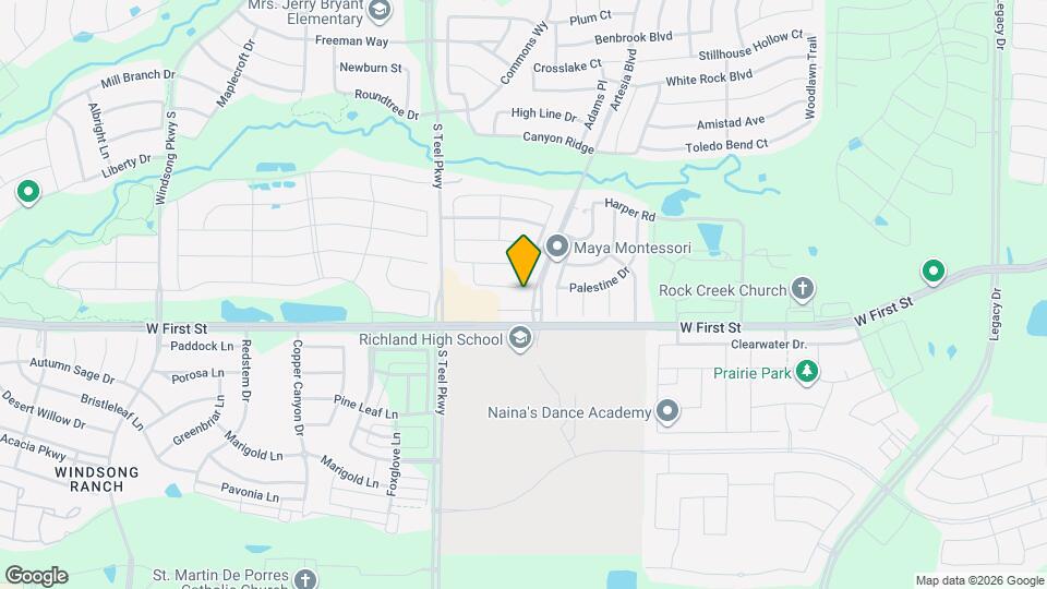 16024 Aquilla Wy Map and Location Details