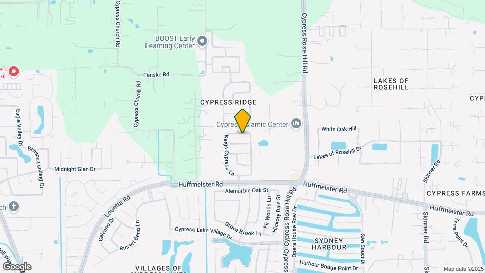 18123 Ridge Stream Ln Map and Location Details