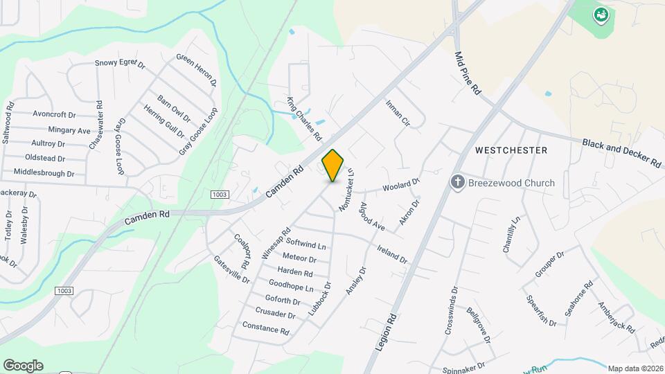 3133 Winesap Rd Map and Location Details