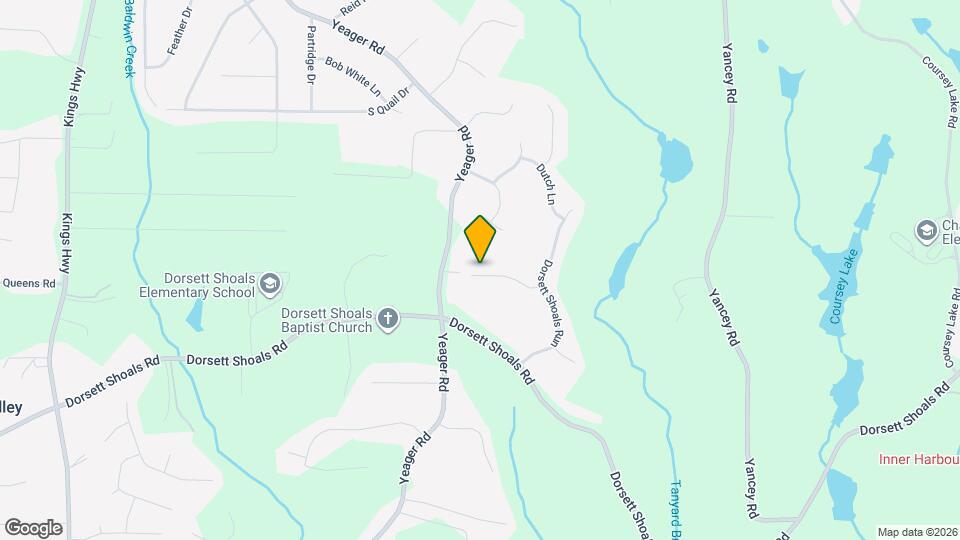 5580 Dorsett Shoals Ln Map and Location Details