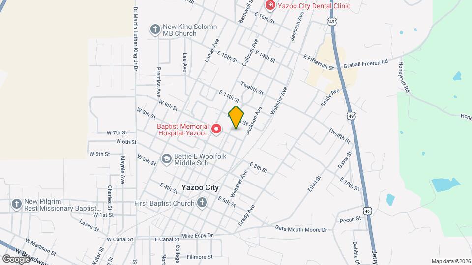 912 Grand Ave Mapa y Detalles de la Ubicación