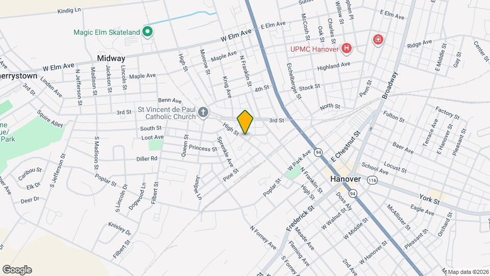 343 High St, Unit 343 Mapa y Detalles de la Ubicación