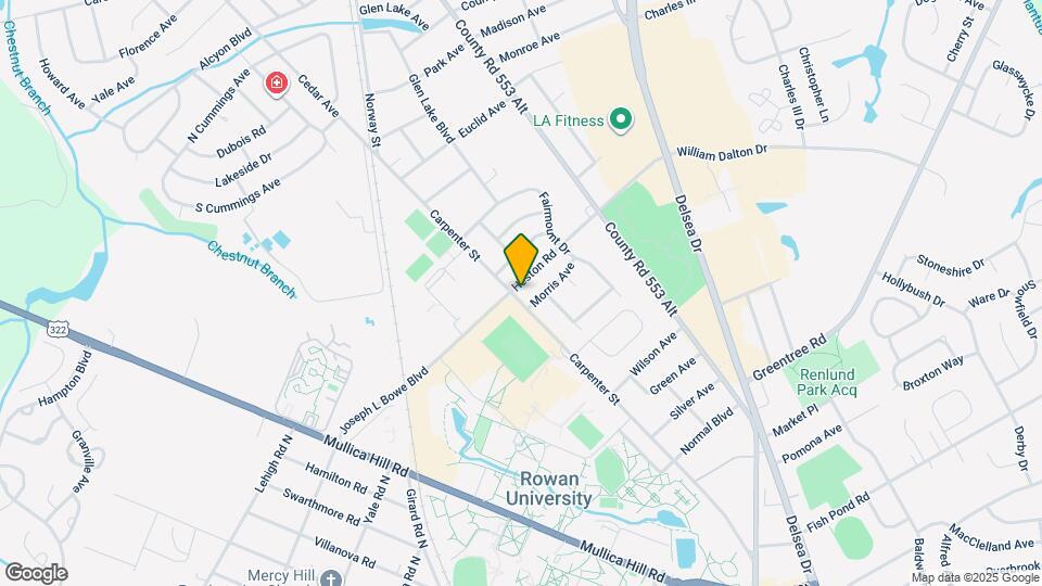 600 Heston Rd Map and Location Details