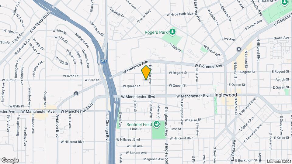 513 W Queen St Mapa y Detalles de la Ubicación