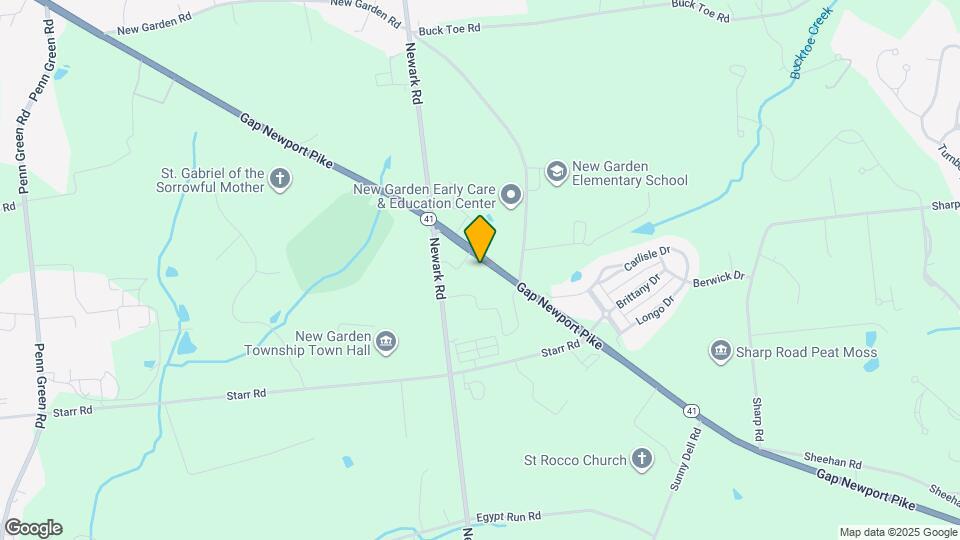 8970 Gap Newport Pike Map and Location Details